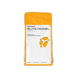Elite Model yeso tipo 3 de alta calidad indicado para realizar antagonistas y enmuflar en prótesis removible con resinas termopolimerizables.