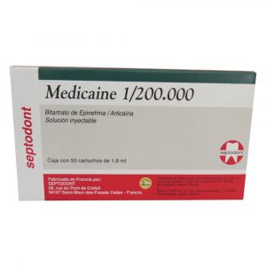 MEDICAINE 1/200.00 C/50 CARTUCHOS