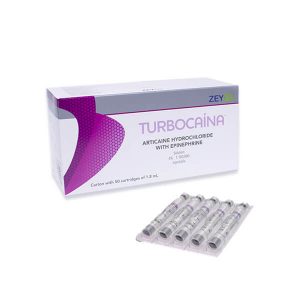 TURBOCAINA 4 % C/50 CARTUCHOS VIDRIO